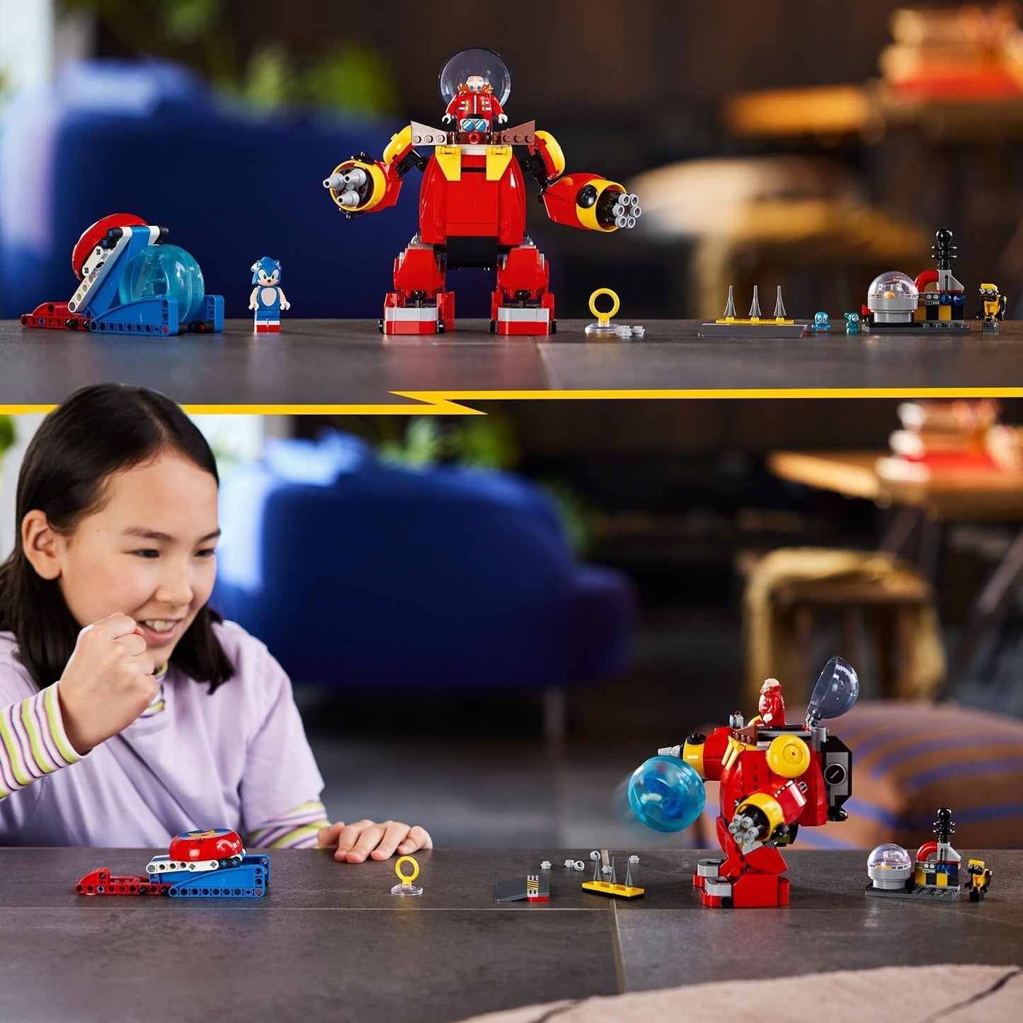 Sonic Vs Dr Eggman Robot