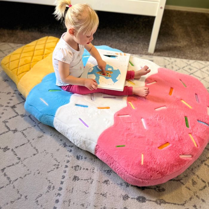 Ice Cream Fluffy Floor Cushion