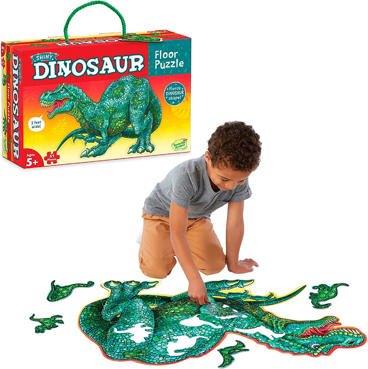 Puzzle Shiny Dinosaur