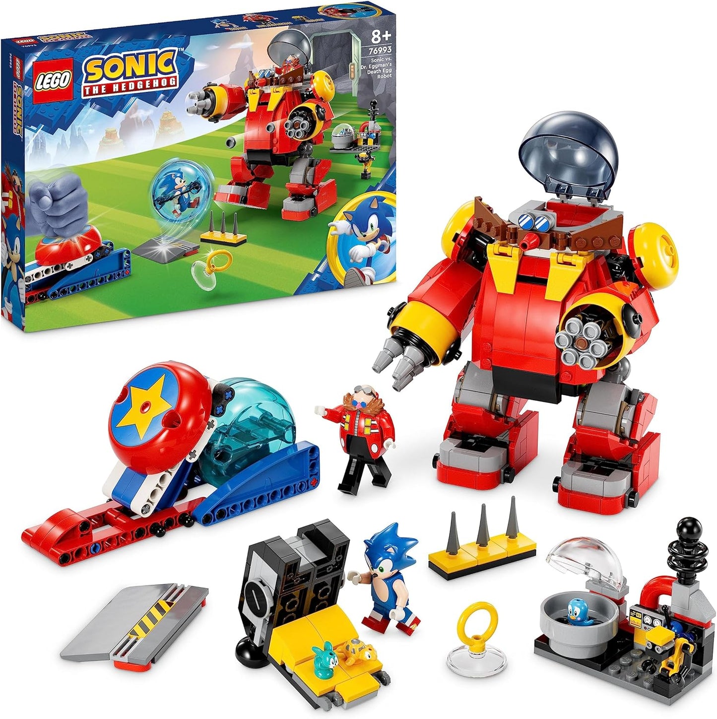 Sonic Vs Dr Eggman Robot