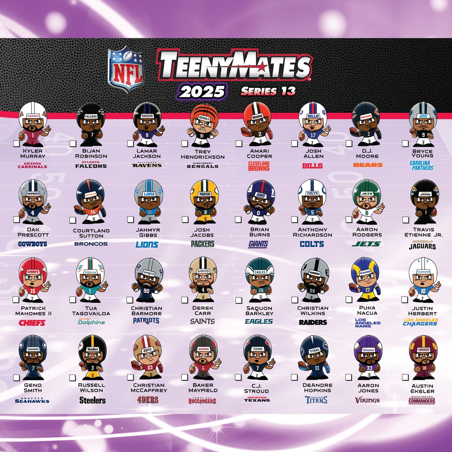 Nfl Teenymate Grvity 2025