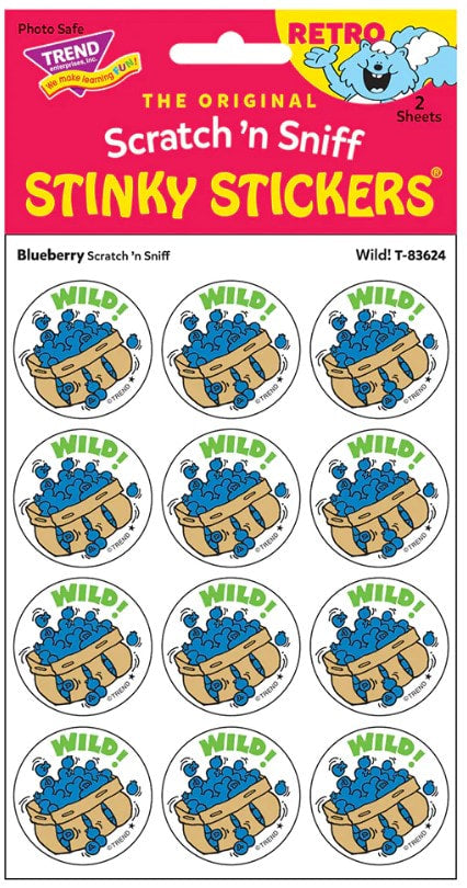 Blueberry Stinky Sticker