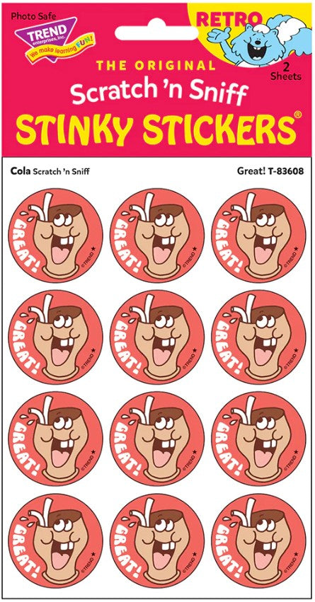 Cola Stinky Sticker