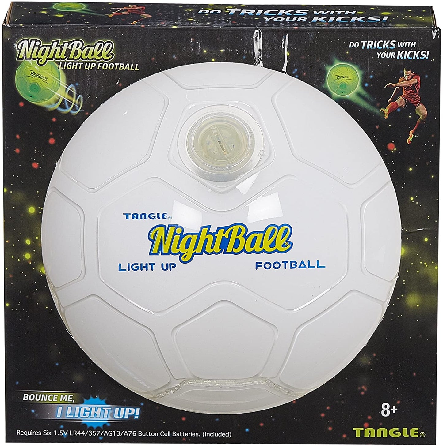 Night Soccer Pearl White