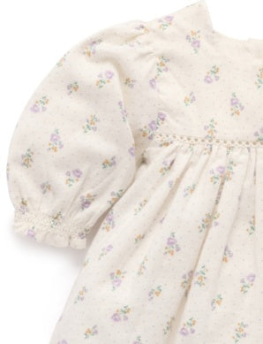 Primrose Dress and Headband in Cream