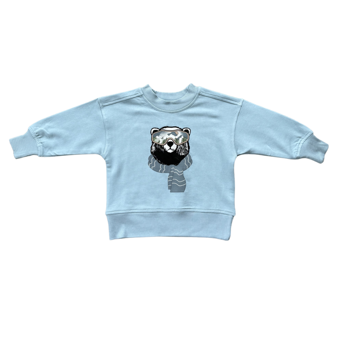 Boxy Sweatshirt - Ski Bear