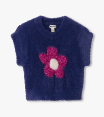 Flower Everywhere Sweater Vest
