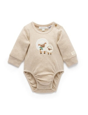 Sheep Applique Bodysuit