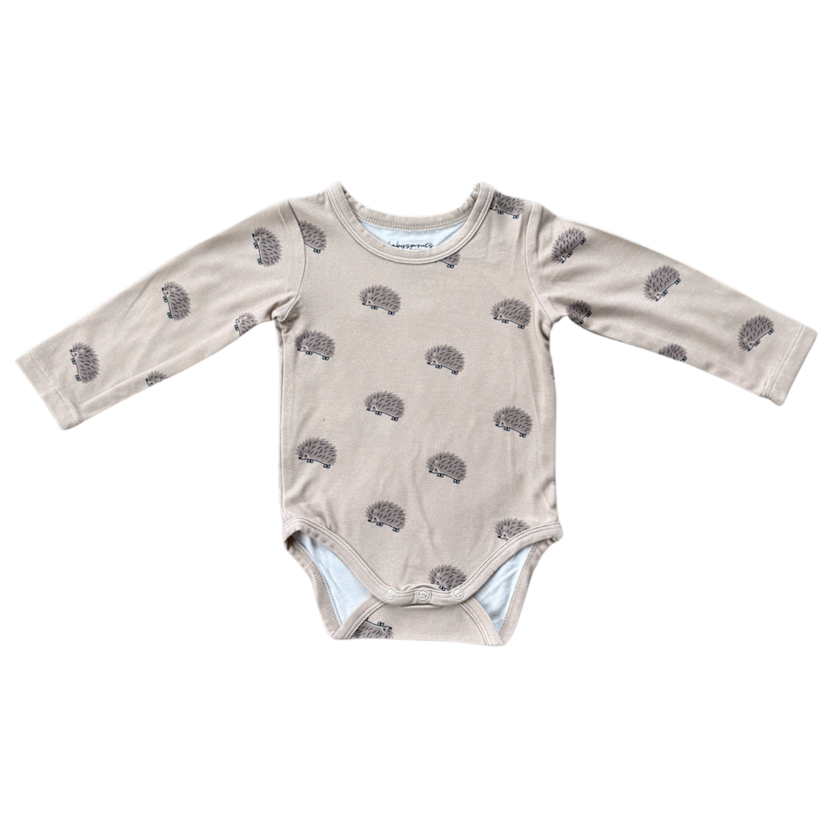 Long Sleeve Bodysuit - Hedgehog