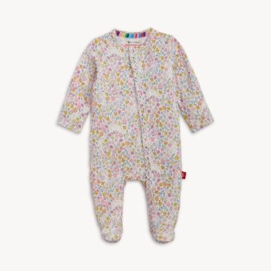 Bunny Blossom Magnetic Ruffle Footie