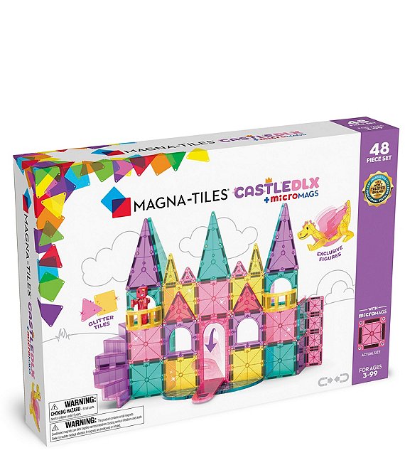 Magna-Tiles® Castle DLX 48-Piece Set