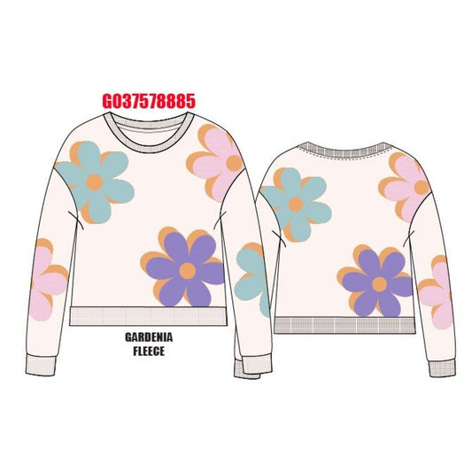 All Over Flowers Sweatshirt