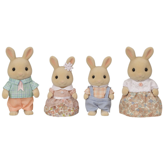 Calico Critter BL Milk Rabbit Family