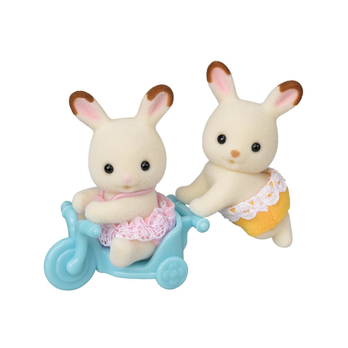 Calico Critters Chocolate Rabbit Twins
