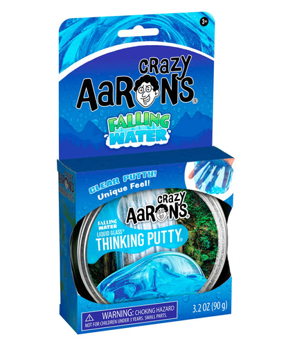 Falling Water Liquid Glass - 4" Thinking Putty Tin