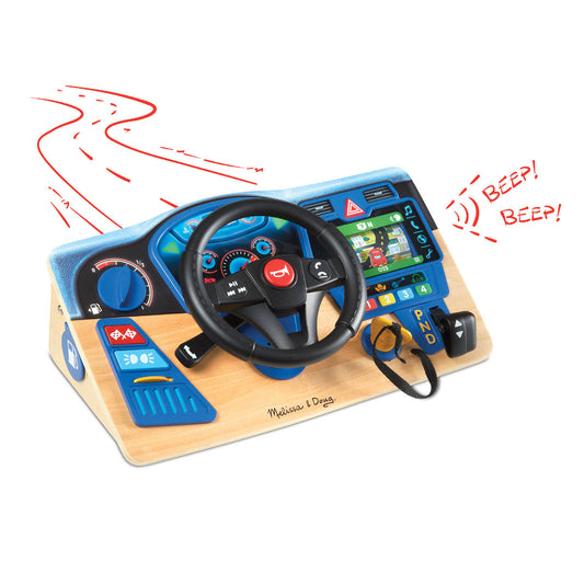 Vroom Zoom Wood Dashbrd