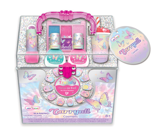 Butterfly Carry All Cosmetic Case