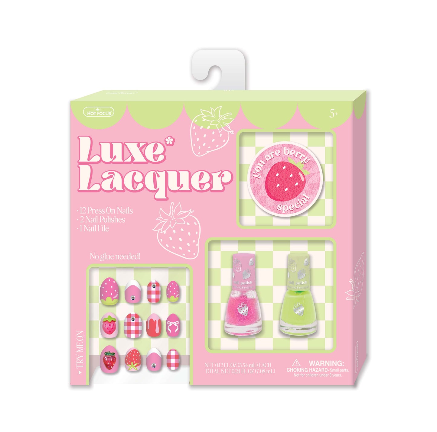 Luxe Lacquer, Strawberry