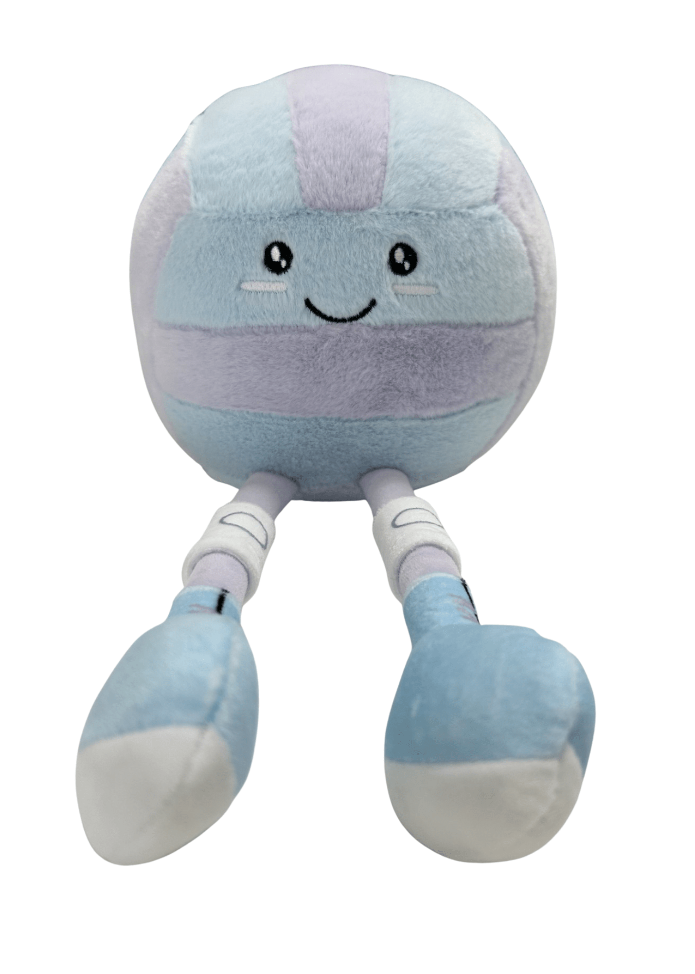 Purple & Blue Volleyball Plush "Spiki"