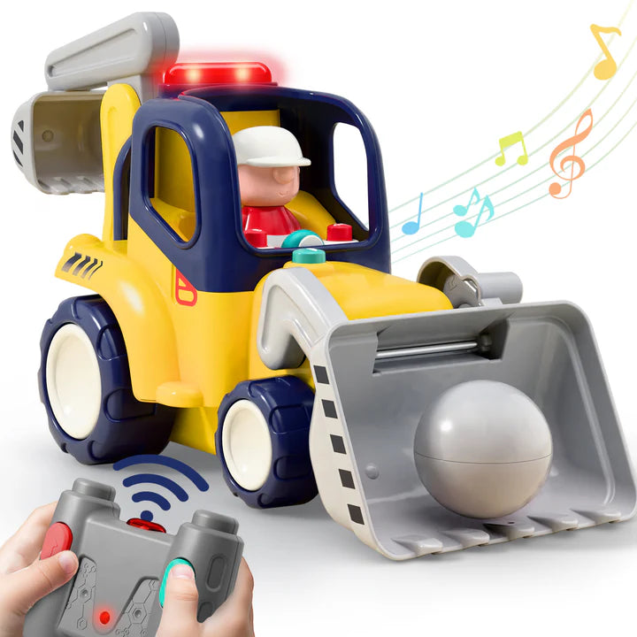 Toddler Remote Control Construction Truck Toy