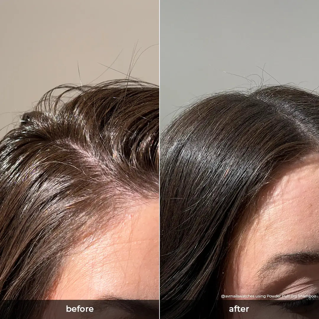 Powder Puff Dry Shampoo | volumizing non aerosol dry shampoo