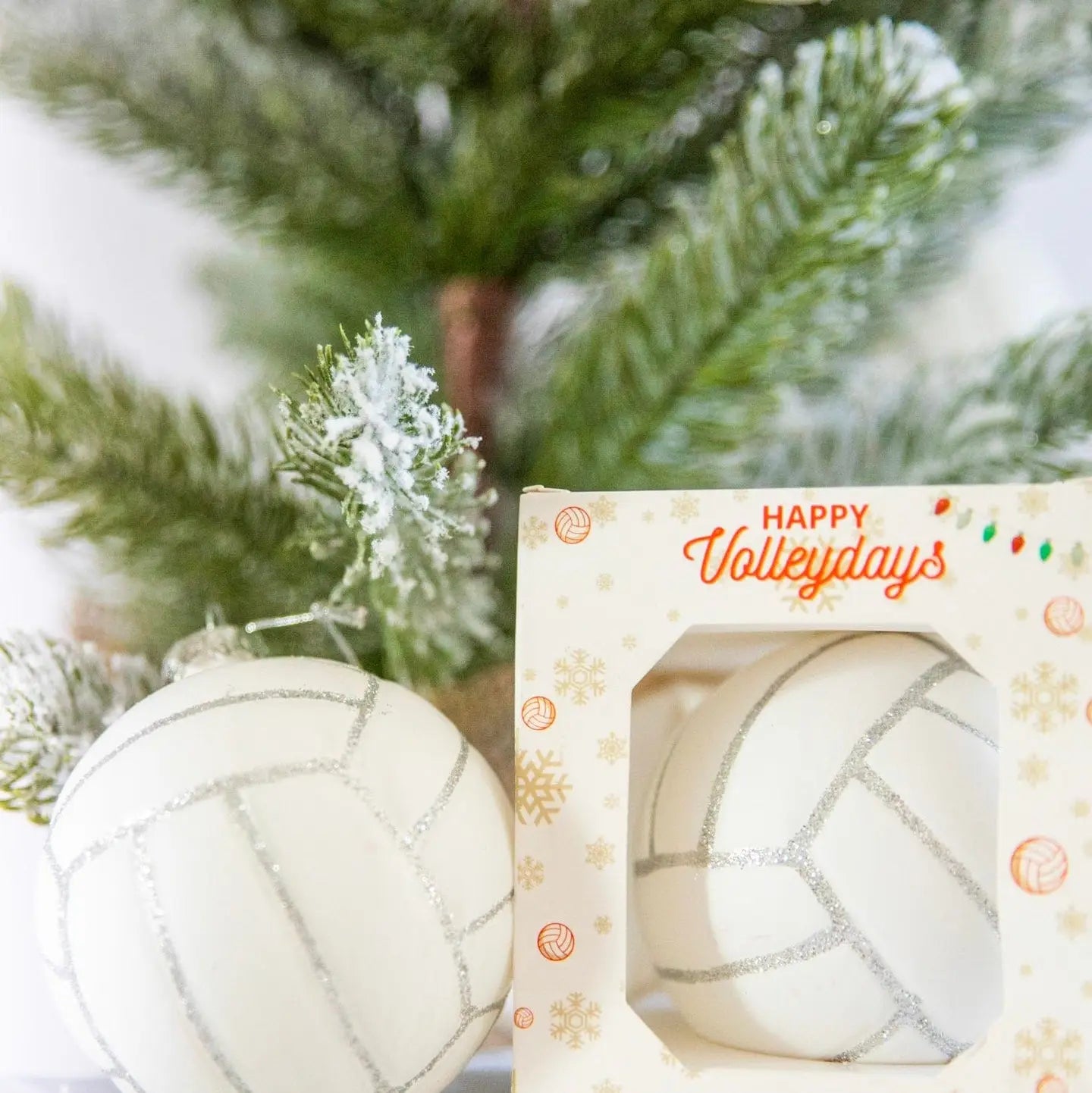 Volleyball Christmas Ornament