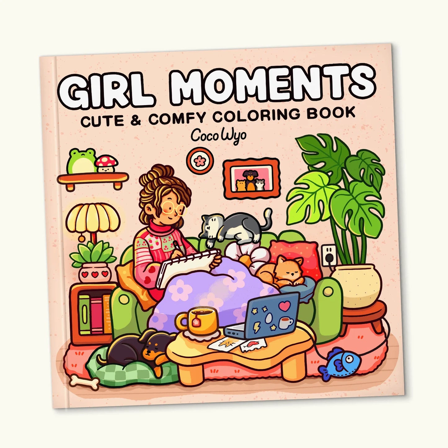 Coco Wyo Girl Moments Coloring Book