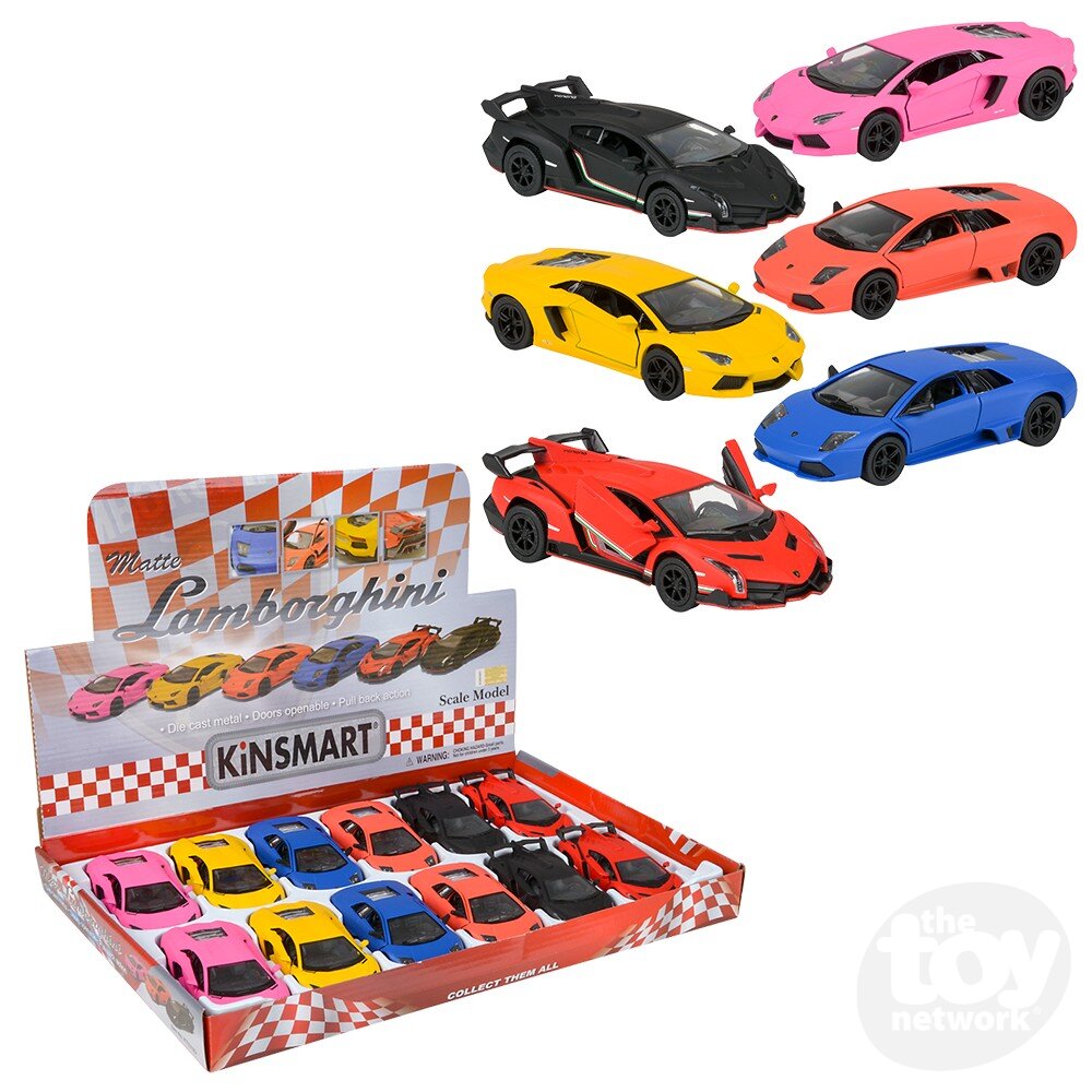 Diecast 5" Matte Lamborghini Car
