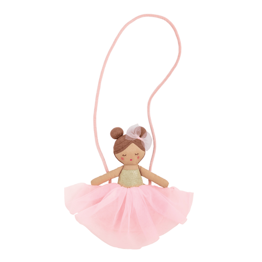 Tulle Ballerina Purse Brunette