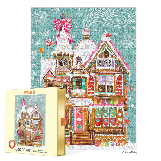 1000 Piece Gingerbread House Puzzle