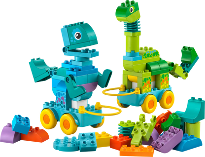 Duplo 10451 3in1 Dinosaurs on Wheels