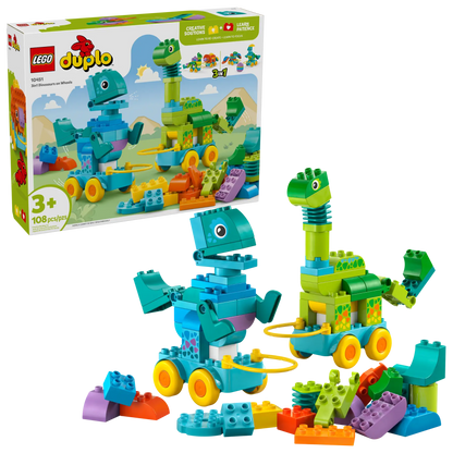 Duplo 10451 3in1 Dinosaurs on Wheels