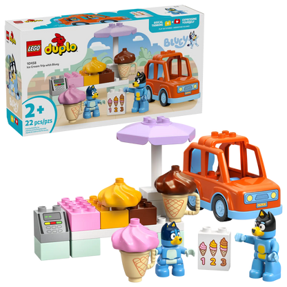 Duplo 10458 Ice Cream Trip with Bluey