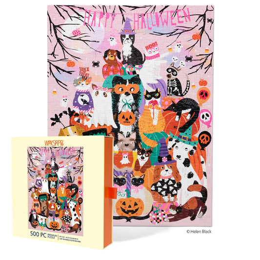 500 Piece Happy Halloween Puzzle