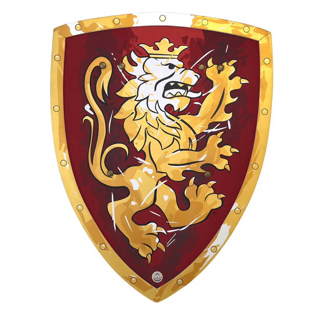 Liontouch Red Noble Knight Shield