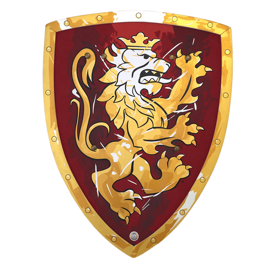 Liontouch Red Noble Knight Shield