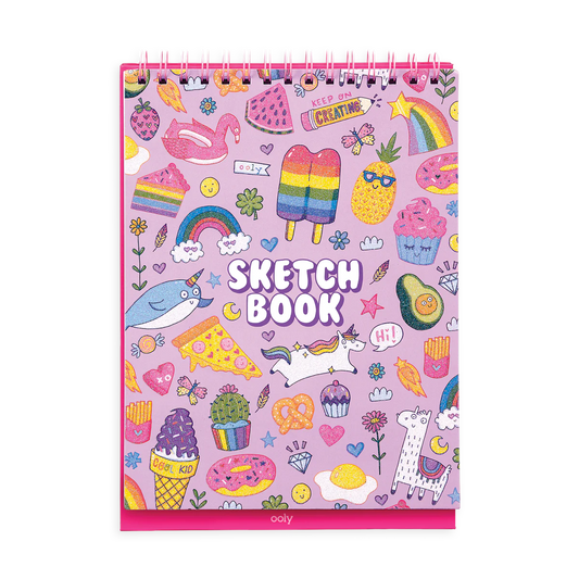 Standing Sketchbook - Cute Doodle World
