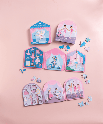Studio Ballet Magnetic Puzzle Book