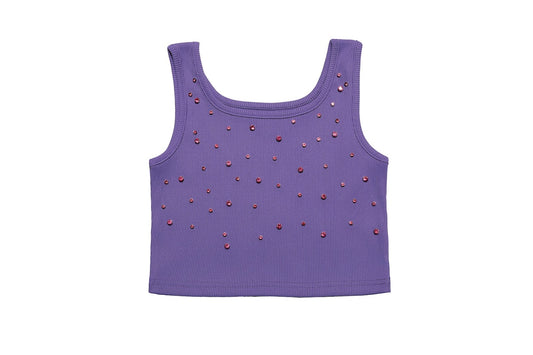 Purple Crop Top