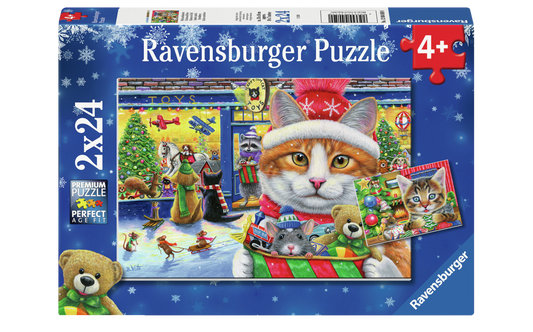 Christmas Kitties 2x24 Pc Puzzle