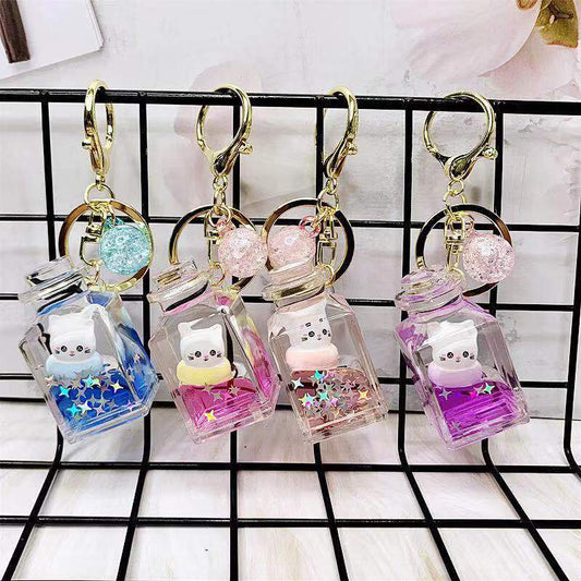 Kitty Floaty Key Charm