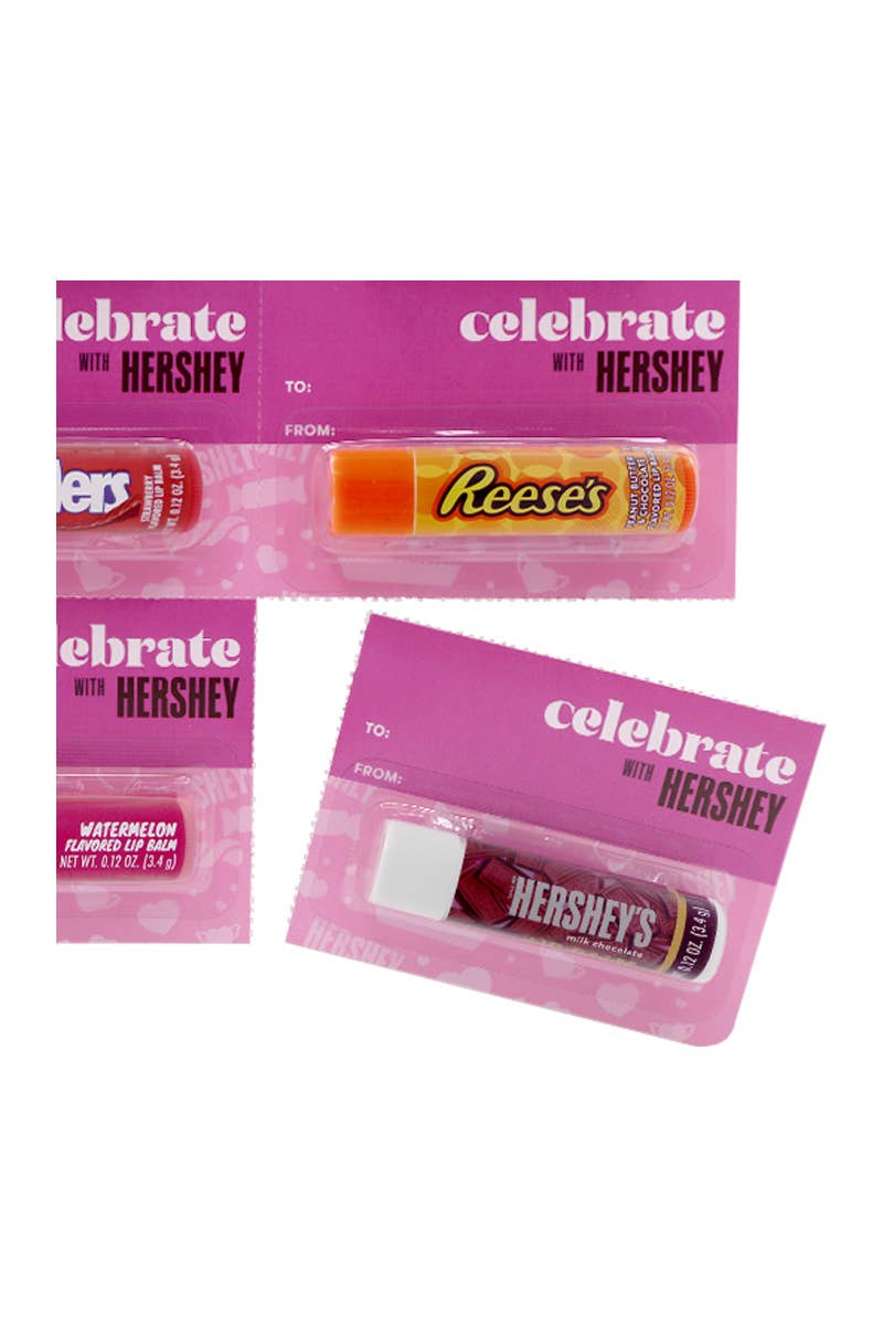 UPD 42HA190HBAZ Hershey 8 pcs Tear & Share Lip Balm - 3 pks