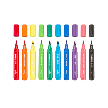 Big Bright Brush Markers