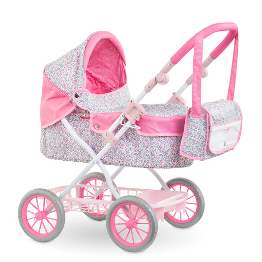 Carriage in Bright Pink Floral