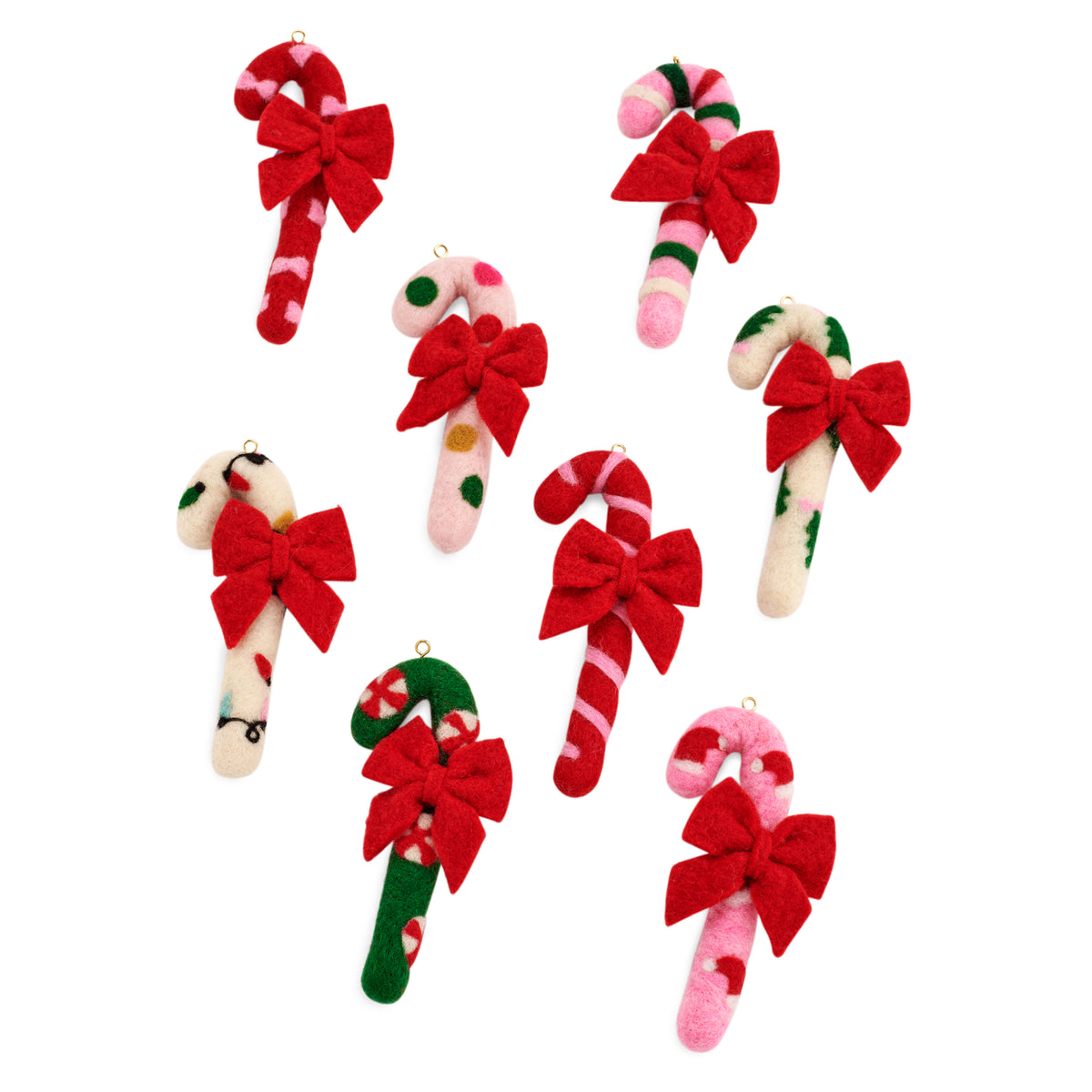 Candy Cane Ornament Assortment