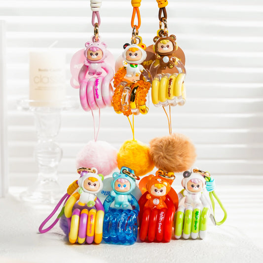 Tangle® x HiddenWooo Abebe Bear Pendant Blind Box