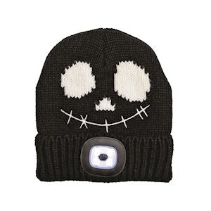 Black Skelly Flashlight Hat