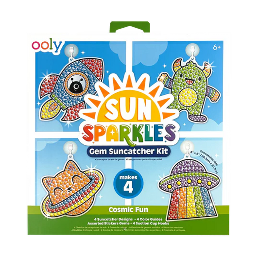 Sun Sparkles Cosmic Fun: Gem Suncatcher Kit