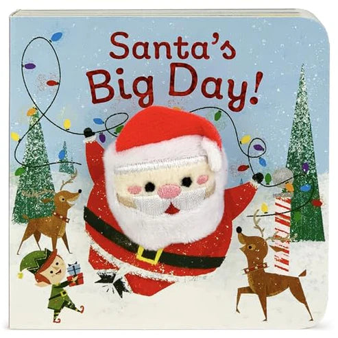 Santa's Big Day Puppet Board Book
