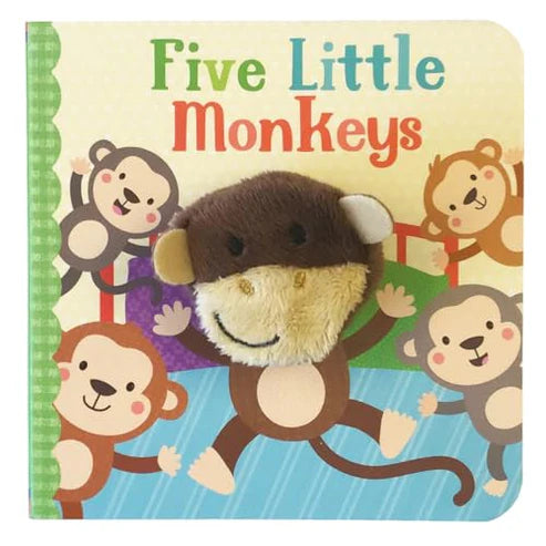 Five Little Monkeys Puppet Board Book
